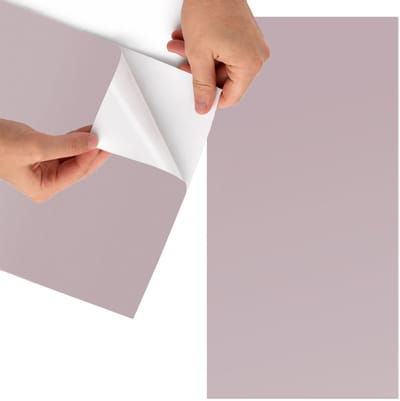Tulup Meubelfolie - Pastel lila Decoratiefolie Zelfklevend - 65x130 cm - Roze Meubelfolie - Decoratiefolie Zelfklevend - Minimalist Meubelfolie - Meubelfolie Zelfklevend - Badkamer decoratie - Achtergronden en patronen