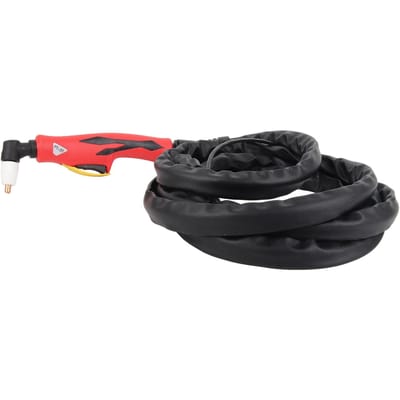 Torche plasma 4 m, gaine en caoutchouc, câble à tête en cuivre, pistolet de découpe plasma ignifuge et efficace