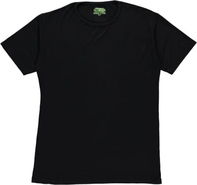 Boru Bamboo heren t-shirt ronde hals 2312 - M - Zwart