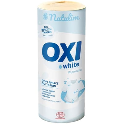 Natulim, OXI wit, milieuvriendelijk vlekverwijderaar poeder 0,5 kg