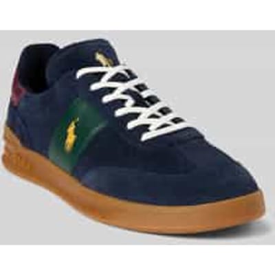 sneakers van echt leer