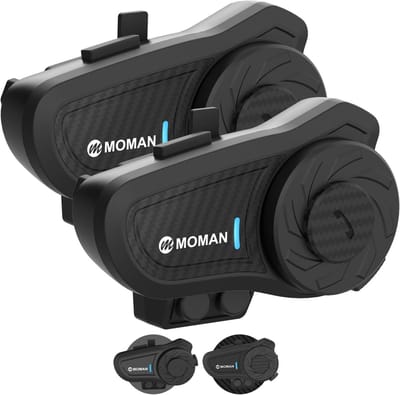 Motorfiets Intercom Headset met DSP en CVC Ruisonderdrukking - Communicatiesysteem voor Motorrijders