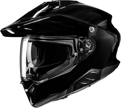HJC RPHA 60 Solid Zwart Adventure Motorhelm - Helm