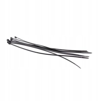 Zwarte Kabelbinders Nylon 3,6x200mm - 100 st
