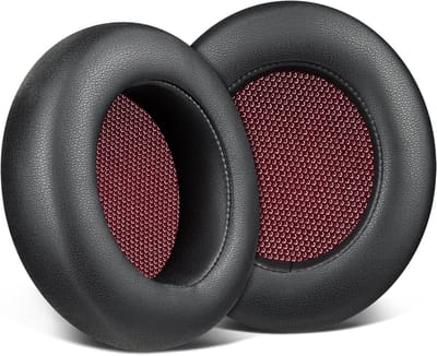 Vervangende oorkussens voor Teufel Real Blue NC/Real Blue/Real Pure - Zachte proteïne leer en hoogwaardig schuim voor optimaal comfort en geluidsisolatie