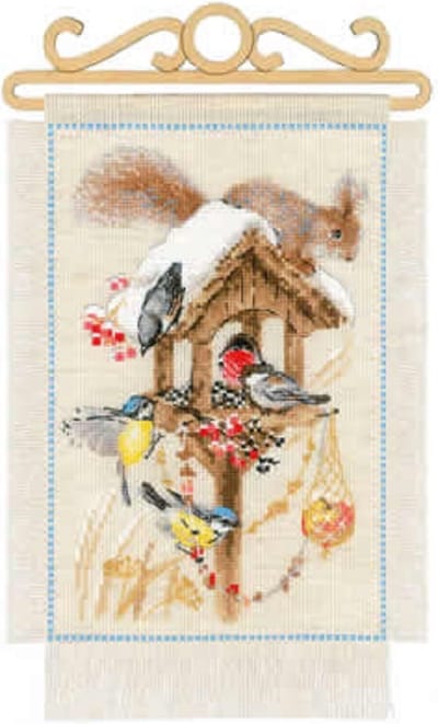 Borduurpakket Hanger Wintertijd - Riolis