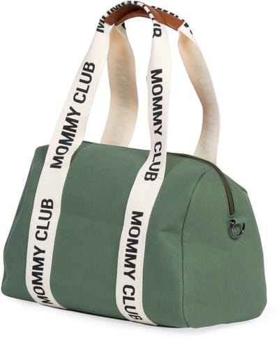 Childhome Mommy Club Verzorgingstas – Groen – Incl. Verschoningsmatje en Isolatiezakje - 38 x 21 x 27 cm - 22L