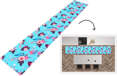Keukenloper - Loper keuken - Vogel - Bloemen - Patronen - 300x50 cm - Keukenloper vinyl