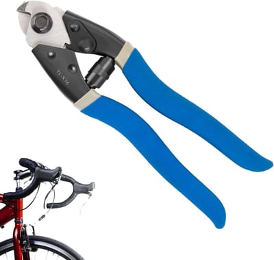 Fiets Schakelaar Kabelknipper - Fietsonderhoud Tang - Fietsreparaties Uitvoeren - Consistente Schone Snede - 19.3 cm Lengte - Blauw