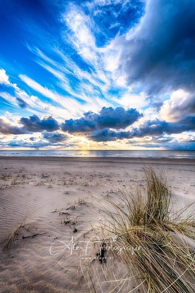Foto op Canvas, Voorjaarsstrand 005 Staand (120x80cm)
