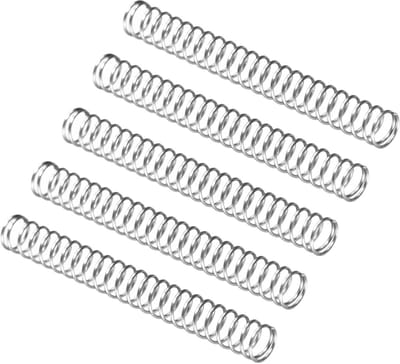 Kleine Drukveren voor Huishoudelijke Toepassingen - 5 Stuks, Zilverkleurig, 0,5 mm Draaddiameter