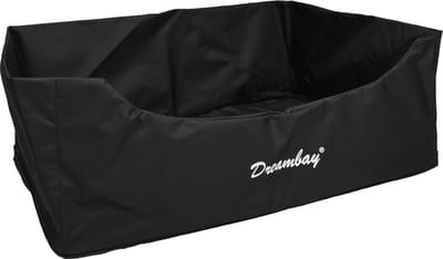 Hondenmand Overtrek Dreambay Zwart - Zwart - 100 x 80 x 25 cm
