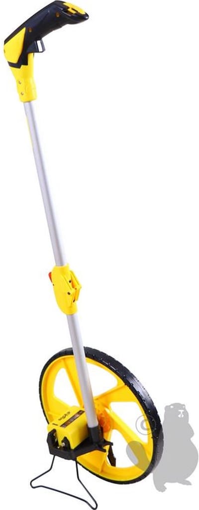Meetwiel (afstandsmeter) met grote wieldiameter (380 mm) - 0 tot 99999 m