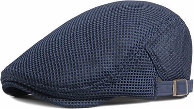Flat Caps - Donker Blauw -wandel/Golf - Heren Pet - Baret Heren - Heren Kleding - Cadeau Man - One Size-black Friday