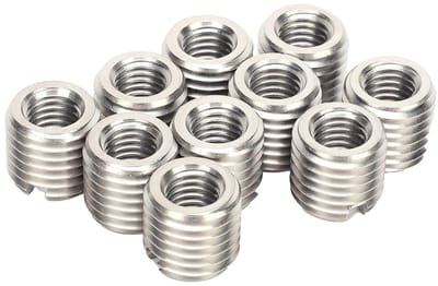 10 Stuks Draad Invoegen M10 Vrouwelijke Draad M16 Mannelijke Draad RVS Draad Reparatie Tool voor Meubels en Klussen