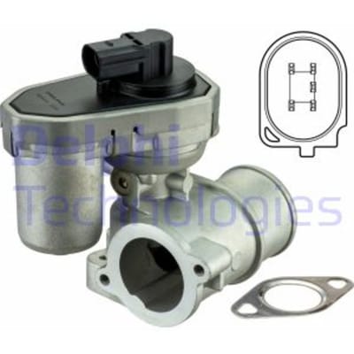 EGR-klep DELPHI EG10410-12B1
