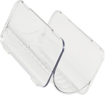 Waterfles Organizer - Mokhouder - Keuken Opbergen - Stapelbaar Ontwerp - 10x20x10 cm - Transparant
