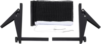 Tafeltennis Net Set - Pingpong Net Tafeltennis Racket - Sporten Thuis - Eenvoudige Installatie - 172 cm - Zwart
