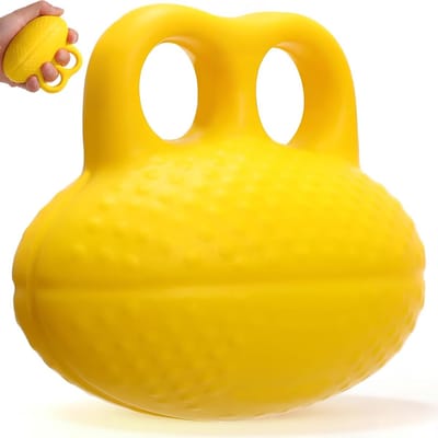 Knijpbal voor Handtherapie - Handgreepkrachttrainer - Vingertrainingshulpmiddel voor Herstel en Revalidatie - Stressverlichting en Fijnmotoriek Oefeningen - Zachte Elastische Bal voor Volwassenen en Senioren