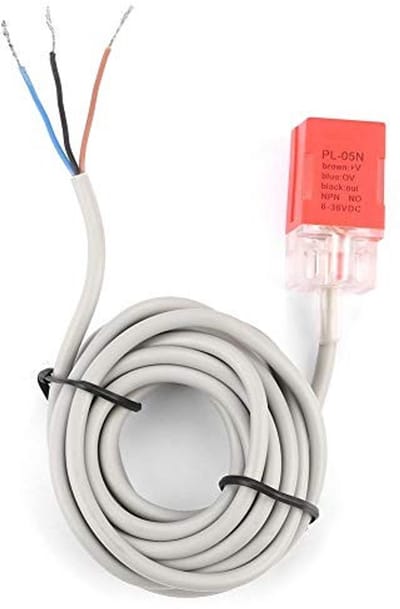 Dailygoody - Inductieve Naderingssensor - Magnetische Sensor - Detectieafstand 5 mm - Compact Formaat - Sluiter - Voor Automatisering - PL-05N