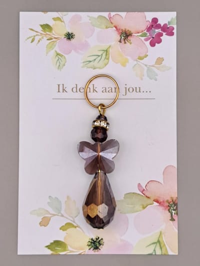 Geluksengeltje - Engeltje - Wenskaartje - Cadeautje- Gelukspoppetje - Pockethug - Pocket hug - Troostkaartje - een Engeltje voor jou - Geluksengel, Guardian Angel - Beschermengel