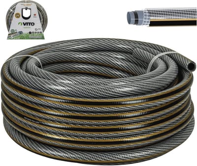 Flexibele Tuinslang Ø 15 mm - 20 meter - 5-laags - Knikbescherming - UV-bestendig - Tuinaccessoire