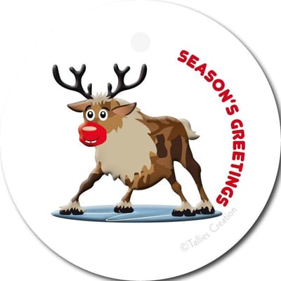 Tallies Cards - kadokaartjes  - bloemenkaartjes - Kerst Seasons Greetings - Primo - set van 5 kaarten - kerst - kerstfeest - kerstmis - kerstgroet - feestdagen - 100% Duurzaam