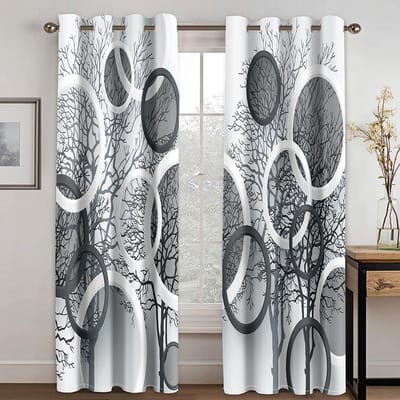 Gratis Verzending Eenvoudige Ringvorm Moderne 2 Stuks Verduisterende Raamgordijnen voor Woonkamer Slaapkamer Huisdecoratie Drapes 100W160H(CM)40x63in&Grommet Top