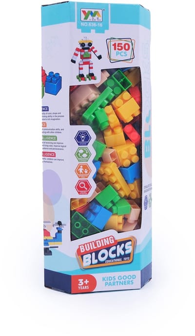 Zoem - 150 stuks Grote Bouwblokken - Bouwstenen - Bouw Speelgoed