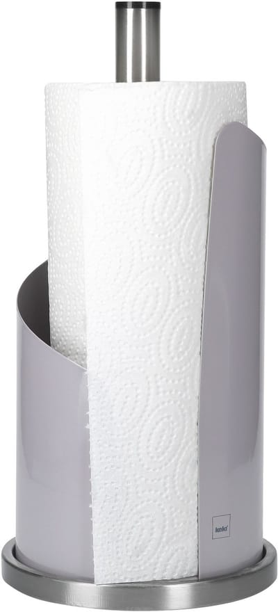 Keukenrolhouder Stella paars 15 cm Ø, H 33 cm - 11252