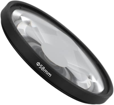 Allecto - Prism Lens Filter - Fotografie Effectfilter - Waterdichte MRC Coating - 58 mm - Filter voor camera - Professionele fotografie - Geschikt ..