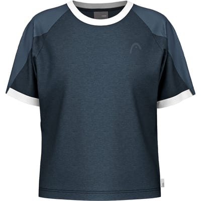 HEAD Play Tech T-shirt Dames-Donkerblauw