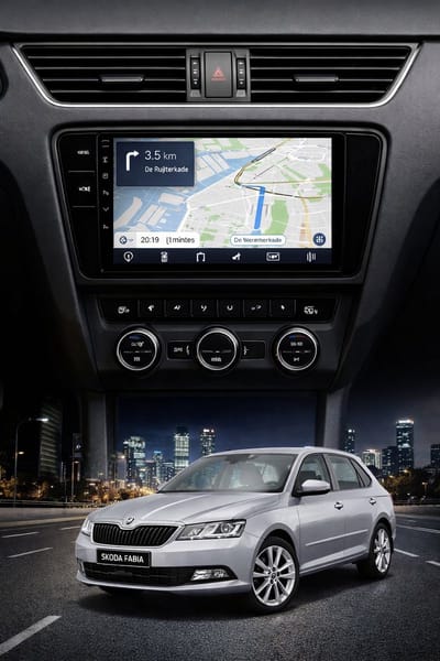 ADIVOX T1 9 inch geschikt voor Skoda Fabia 2016-2022 CarPlay/Auto/WiFi/RDS/DSP/DAB+
