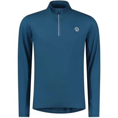 Rogelli Core Heren Hardloopshirt - Lange Mouw - Duimgat - Blauw