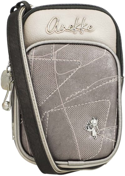 Anekke schoudertas telefoontasje Sophia Auralis Mini Crossbody Bag Multicolor Taupe