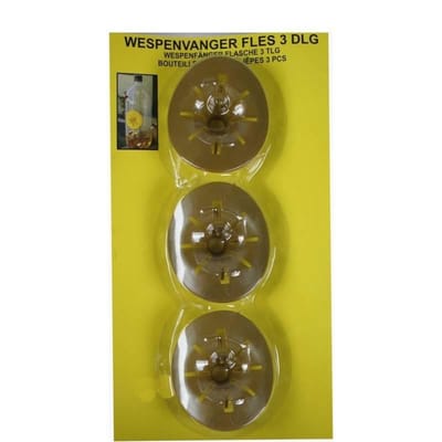 Wespenvangers - Wespen vanger - Wespenval - Wespen - vakantie - Lichtgewicht - Camperen - 3 Stuks