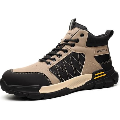 Werkschoenen Heren Anti-smash Anti-perforatie Werksneakers Stalen Neus Schoenen Outdoor Wandelschoenen Beschermende Heren Veiligheidsschoenen 38