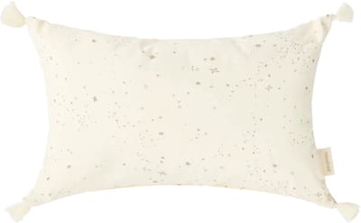 Nobodinoz Stories Kussen Met Franjes 35x20cm | Natural Milky Way