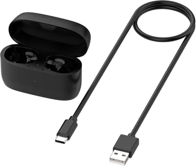 Oplaadcase voor Draadloze Bluetooth Oordopjes, Vervangende Charger Case 590mAh met USB C Kabel en Bescherming
