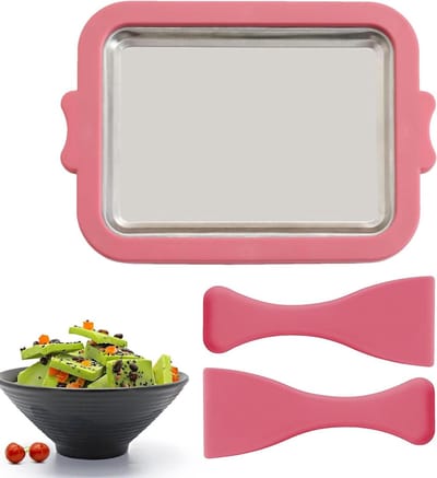 IJsmachine - Yoghurtmachine Dessertmaker - Desserts Maken - Snelle Koeling - 24.5x17.5 cm - Veelkleurig