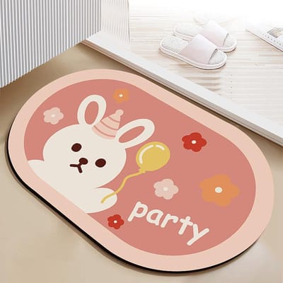 Diatomeeënaarde Kussen Absorberende Mat Badkamervloermat Diatomeeënaarde Antislip Sneldrogende Badkamervloermat Keuken Toiletkleed 40 * 60cm Crystal Velvet