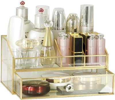 Cosmetica-organizer voor make-up opbergbox dressers - slaapkamer badkamer - ruimte voor cosmetica make up tafel