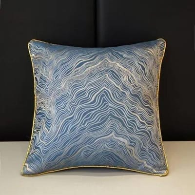 Luxe Glanzende Feestelijke Accessoires Met Gouden Streepdecoratie, Kussensloop sierkussens cojines decorativos para sofá 45x45cm