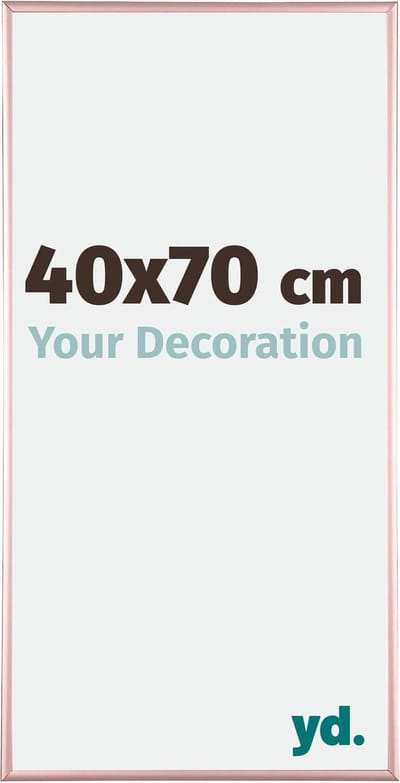 Your Decoration - Fotolijst 40x70 cm - Aluminium - Koper - Kent