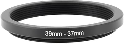 By shayne - Step-Down Filter Adapter Ring - Metaal Lens Converter - 39mm naar 37mm - Lens Accessoire - Professionele Fotografie - Compatibel met vers.