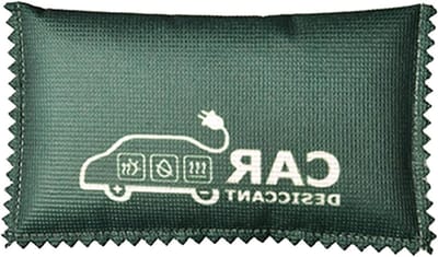 Luchtontvochtiger Auto - Vochtvreter Auto - Condens Vrij Houden - Kleurindicator Vocht - 13 x 8 cm - Grijs