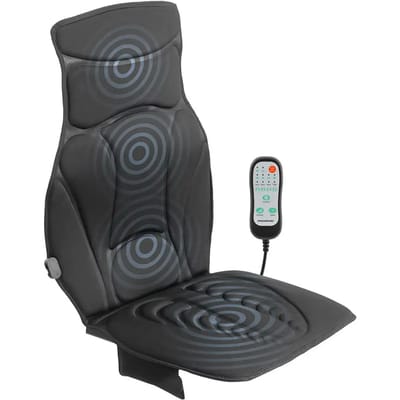 Massagestoel - Innovagoods - Niet gespecificeerd - Ontspanning van de spieren - Welzijn - 12 V zwart