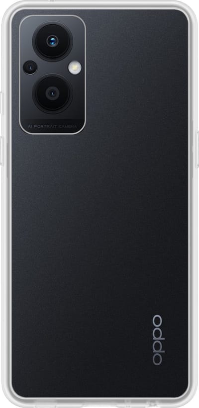 Hoes - Geschikt voor OPPO Reno 8 Lite - Sterk & Shockproof - Hoesje Cover - Siliconen Case - Transparant