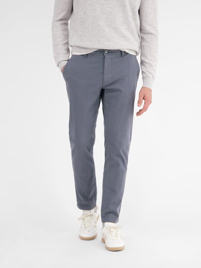 LERROS Chino met stretch, comfortabele pasvorm , Maat: W30_L32 , Kleur: ROCK GREY , 98% katoen, 2% elastaan