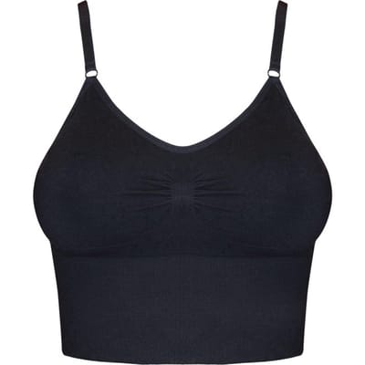 MAGIC Bodyfashion - Maat L - Bamboo Shape Spaghetti Beha Bamboo Zwart Vrouwen